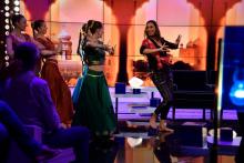 Danse indienne avec Zazie à la RTBF - 69 Minutes Sans Chichis